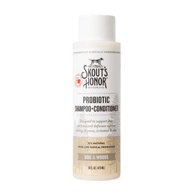 Skout's Honor Sandalwood Vanilla Cat/Dog Shampoo and Conditioner 16 oz