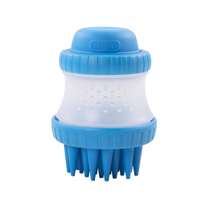 Dexas ScrubBuster Blue Dog Grooming Brush