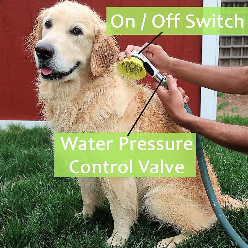 Wondurdog Multicolored Dog Wand Bathing System