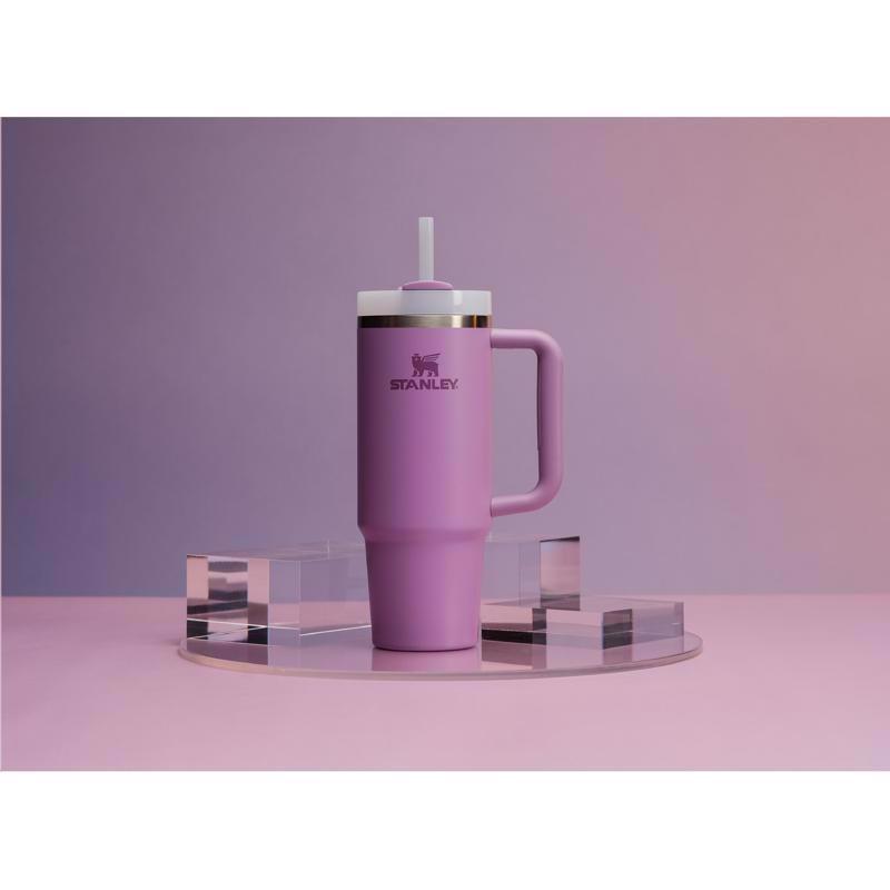 Stanley The Quencher H2.0 FlowState 30 oz Lilac BPA Free Double-Wall Vacuum Insulated Tumbler