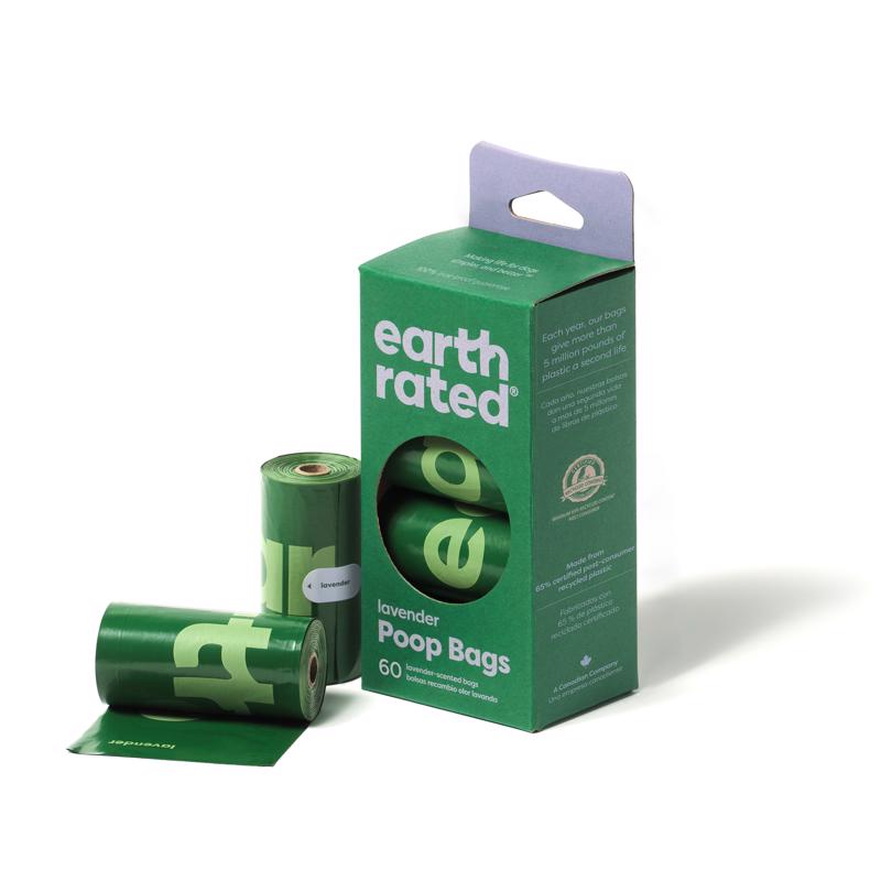 Earth Rated Plastic Disposable Pet Waste Bags