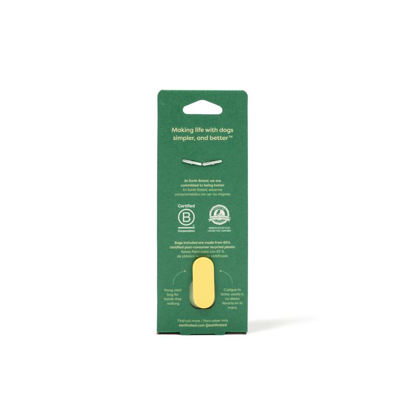 Earth Rated Plastic Dispenser with Waste Bag