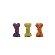 Allure Products Hugglehounds For Dog Assorted Plush Fleece Bone Dog Toy 12