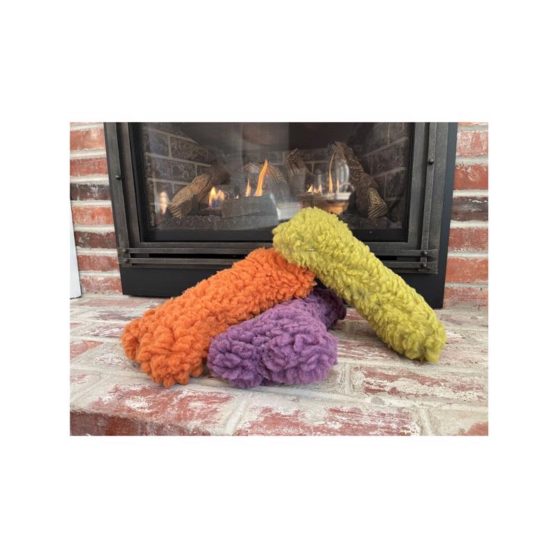 Allure Products Hugglehounds For Dog Assorted Plush Fleece Bone Dog Toy 12