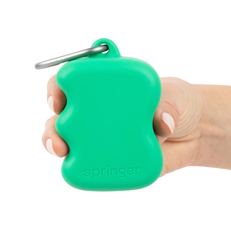 Springer Green Rubber Treat Pouch