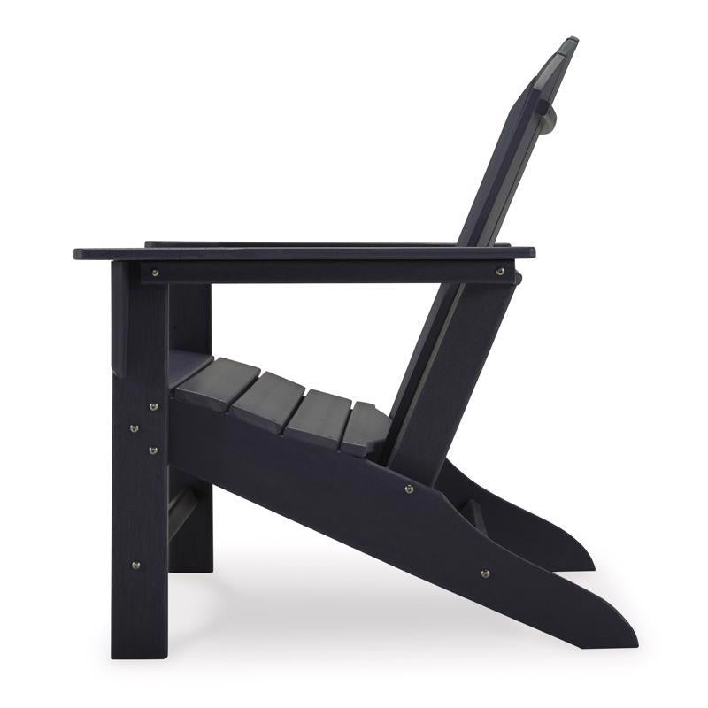 Signature Design by Ashley Sundown Treasure Black HDPE Frame Chat Chair