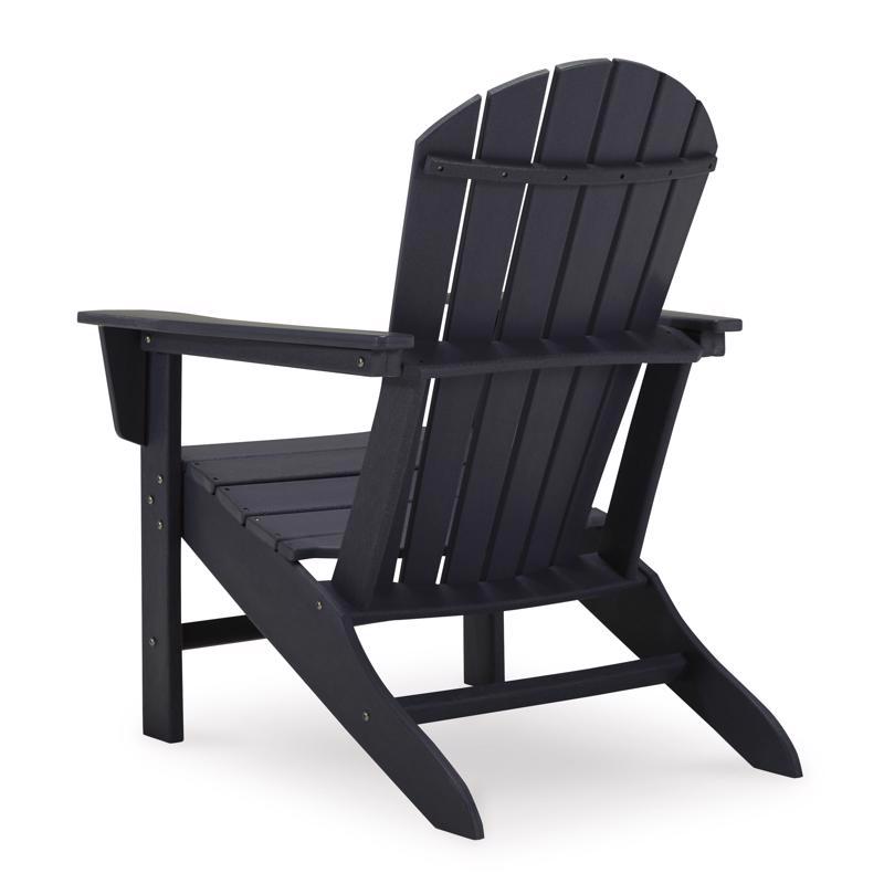 Signature Design by Ashley Sundown Treasure Black HDPE Frame Chat Chair