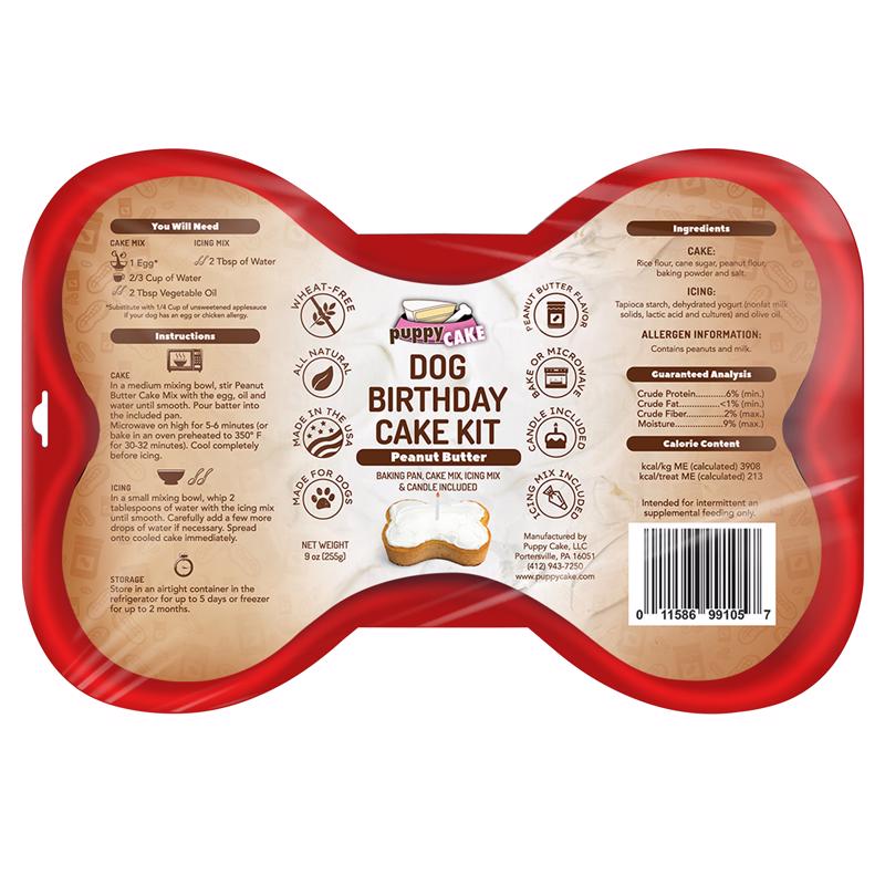 Puppy Cake Peanut Butter Treats For Dogs 9 oz