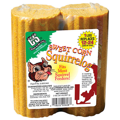 C&S Products Squirrelog Squirrel and Critter Food 32 oz