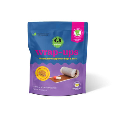 Stashios Wrap-Ups Bacon Cheeseburger Grain Free Pill Pockets For Dogs 2 oz 12 pk