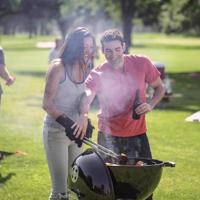 Weber 18 in. Original Kettle Charcoal Grill Black