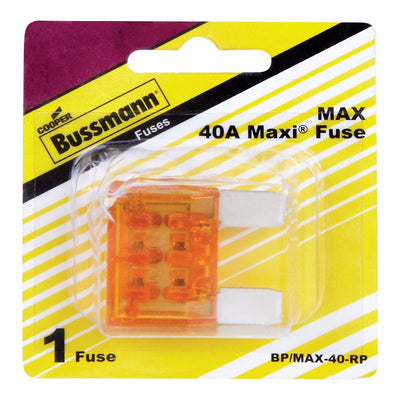 Bussmann 40 amps MAX Orange Blade Fuse