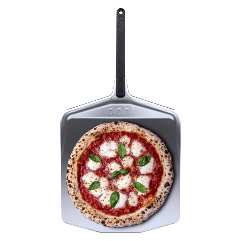 Ooni 16 in Steel Black/Silver Pizza Peel