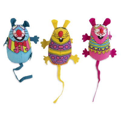 Fat Cat Assorted Plush Eeeks Cat Toy