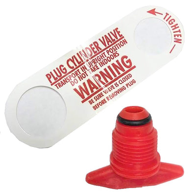 US Hardware 6.8 in. L Plug for Propane Bottle