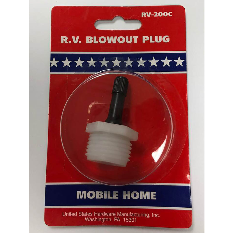 US Hardware Blow Out Plug