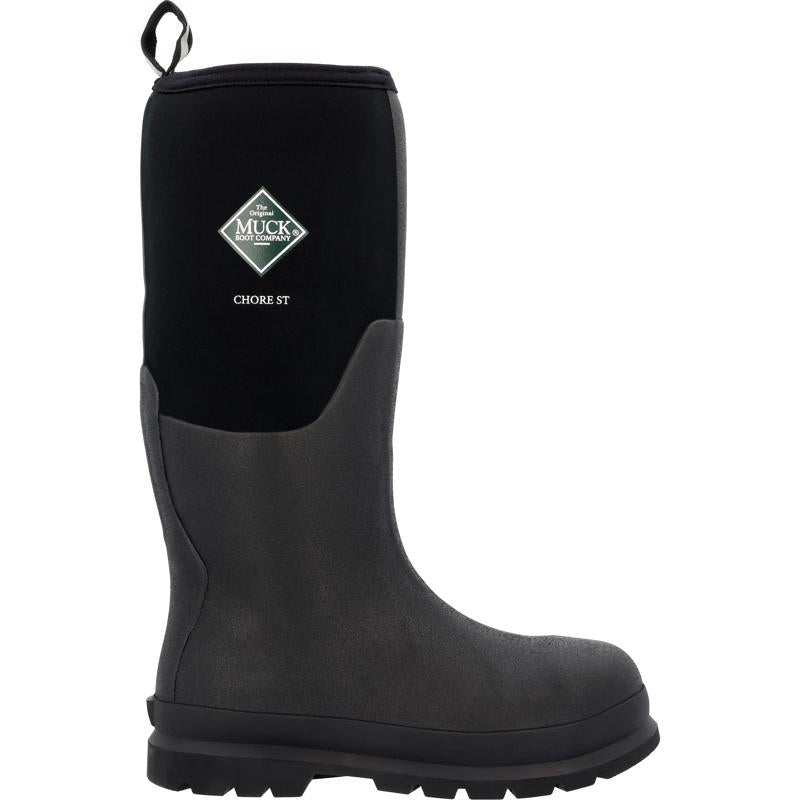 The Original Muck Boot Company Chore Men's Classic Safety Toe Boots 9 US Black 1 pair
