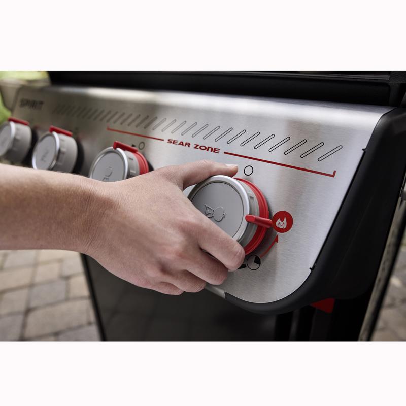 Weber Spirit E-435 4 Burner Liquid Propane Grill Black