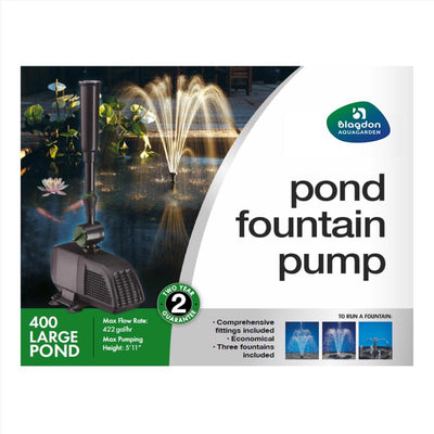 Pennington Aquagarden Plastic 400 gph Fountain Pump