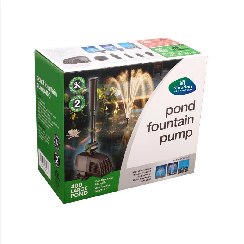 Pennington Aquagarden Plastic 400 gph Fountain Pump