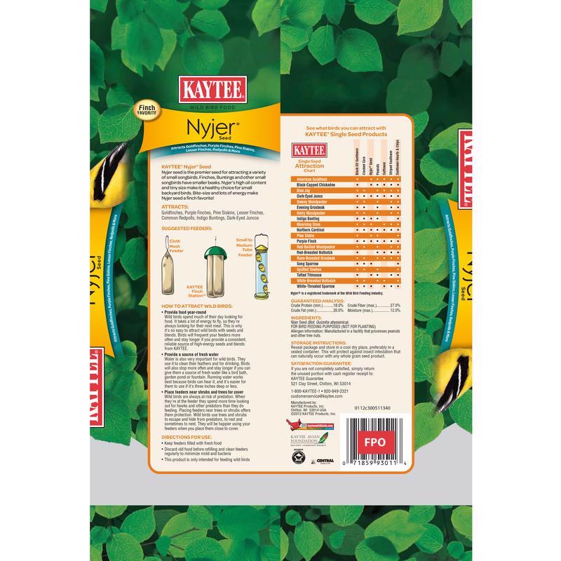 Kaytee Nyjer Wild Bird Food 3 lb