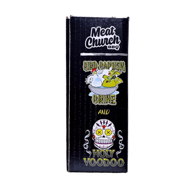 Meat Church Holy Voodoo & Bird Baptism Brine and Turkey Rub Kit 33 oz