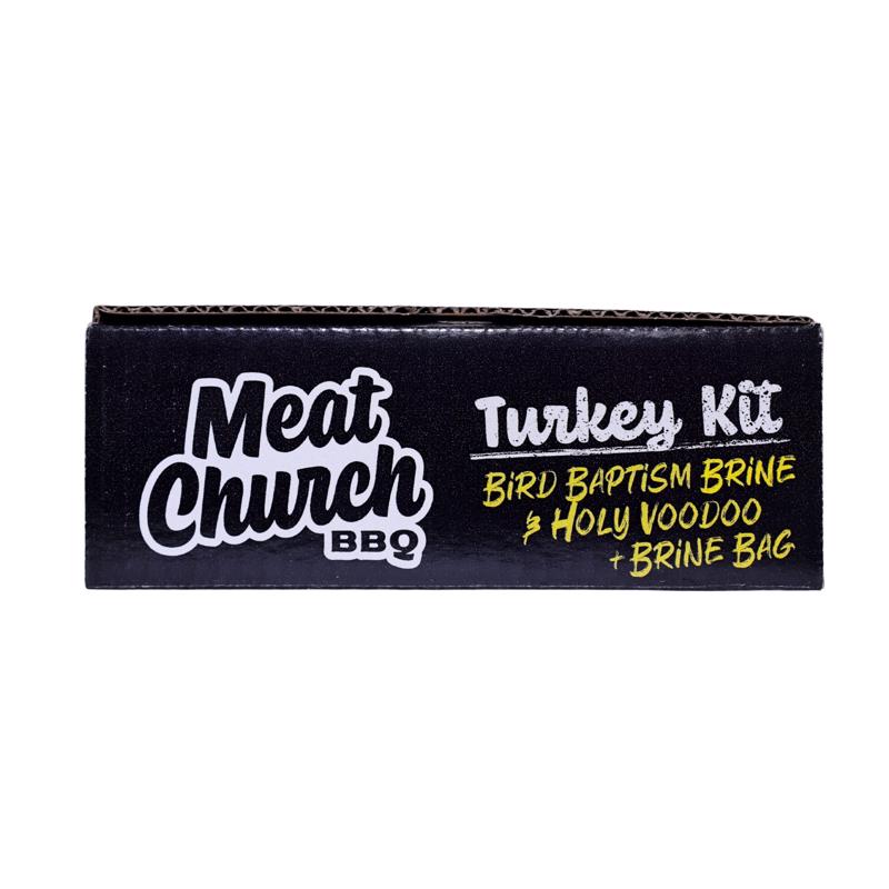 Meat Church Holy Voodoo & Bird Baptism Brine and Turkey Rub Kit 33 oz