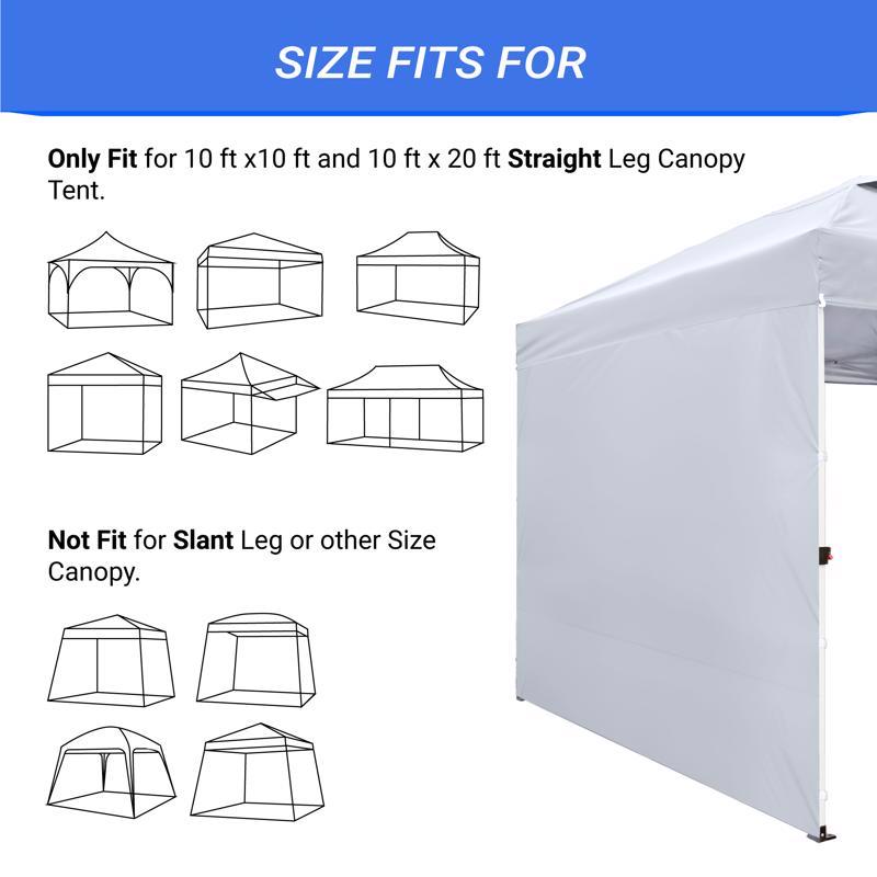 Crown Shade Pop-Up Tent Sidewall 7 ft. H