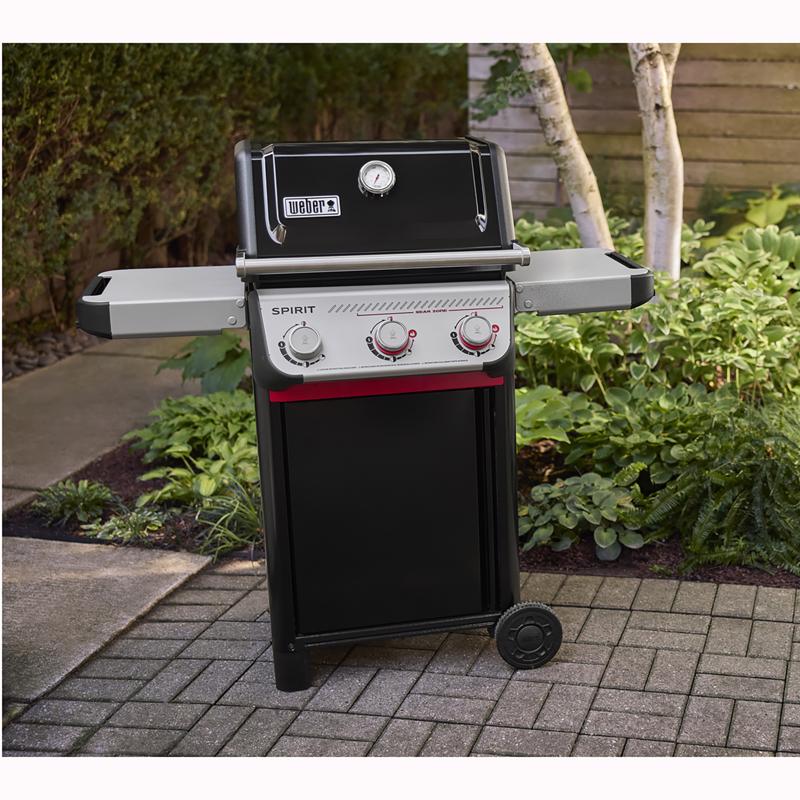 Weber Spirit E-325 3 Burner Natural Gas Grill Black