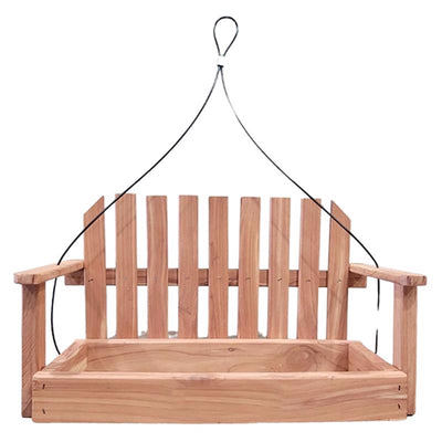Valley Splendor Cedar Swing Bird Feeder