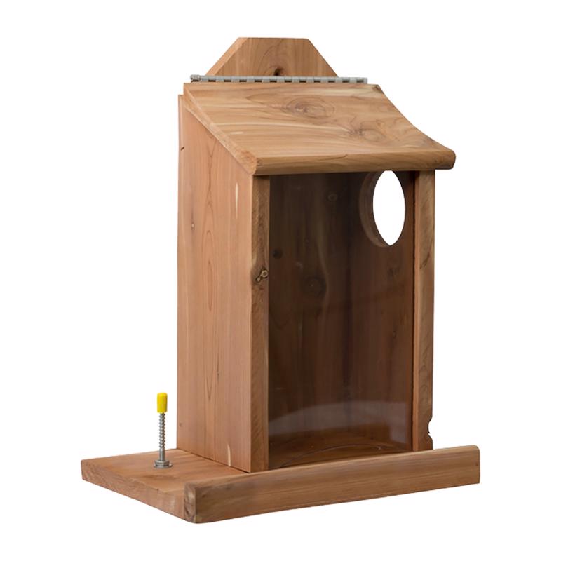 Valley Splendor Cedar Critter Bird Feeder