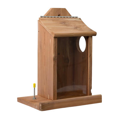 Valley Splendor Cedar Critter Bird Feeder