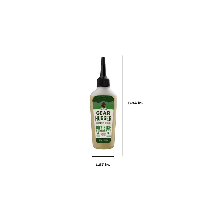 Gear Hugger Gel Bike Lubricant 3 oz Clear