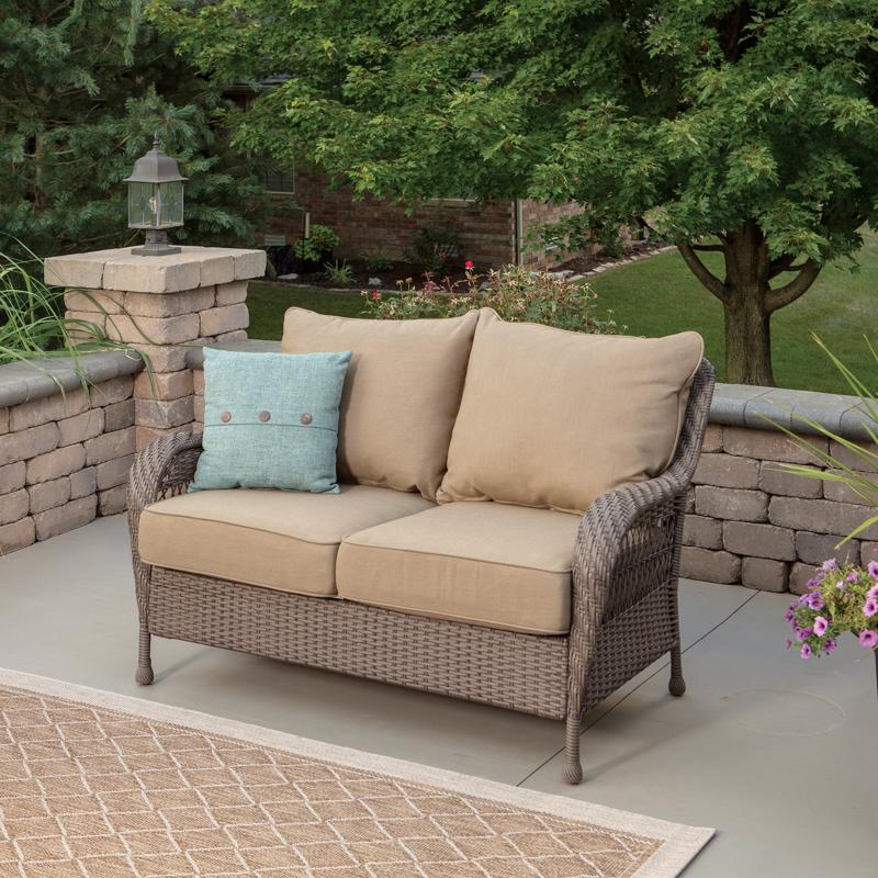 Living Accents Polyester Loveseat Cover