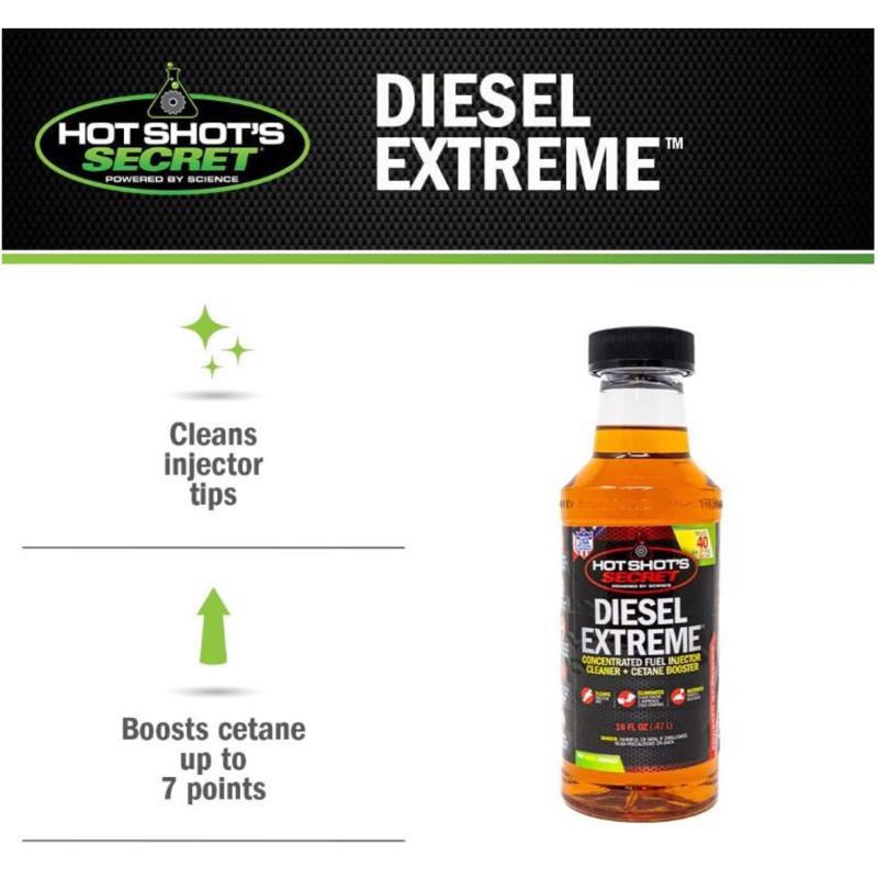 Hot Shot's Secret Diesel Extreme Diesel Fuel Treatment/Ring Cleaner 16 fl. oz.