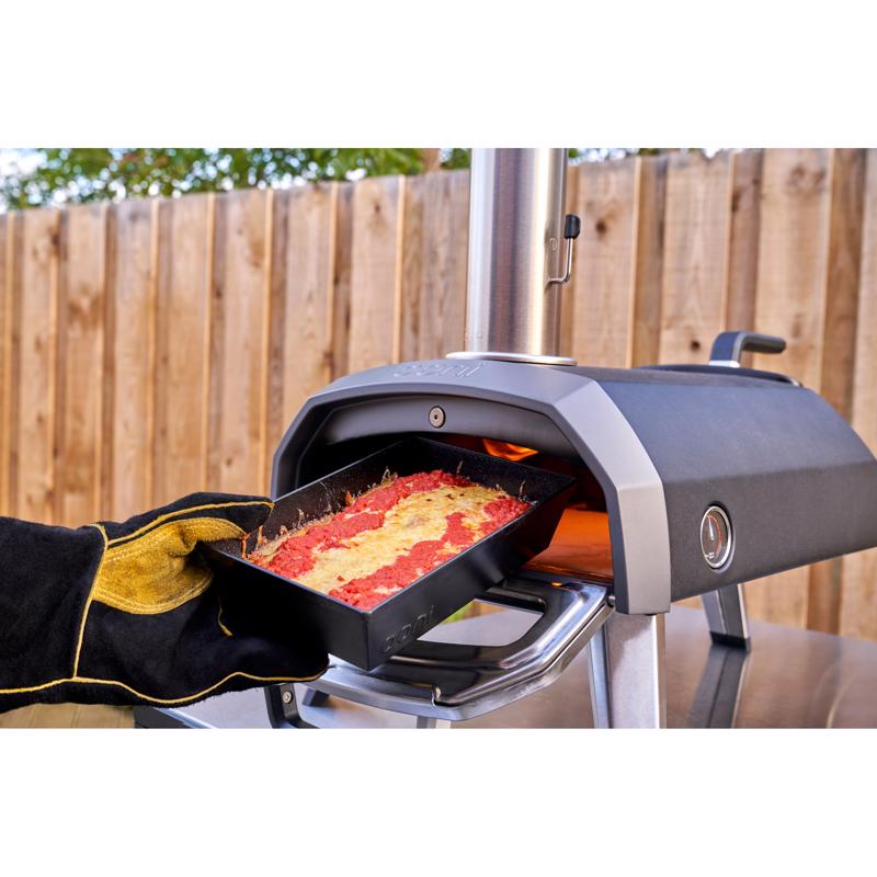 Ooni Small Detroit-Style Steel Pizza Pan Gray