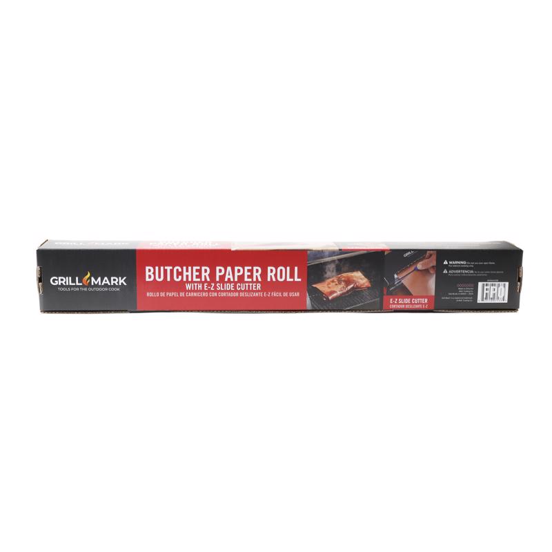 Grill Mark Wood Fiber BBQ Butcher Paper Roll 900 in. L X 18 in. W