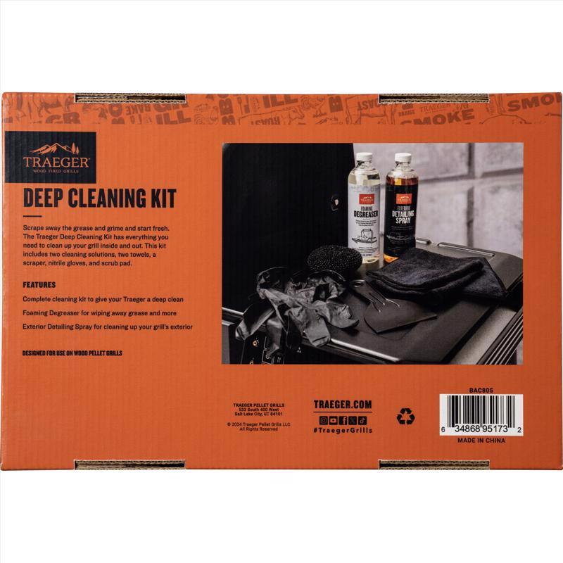 Traeger Grill Cleaning Kit 8.75 in. H X 13.2 in. L X 2.75 in. W