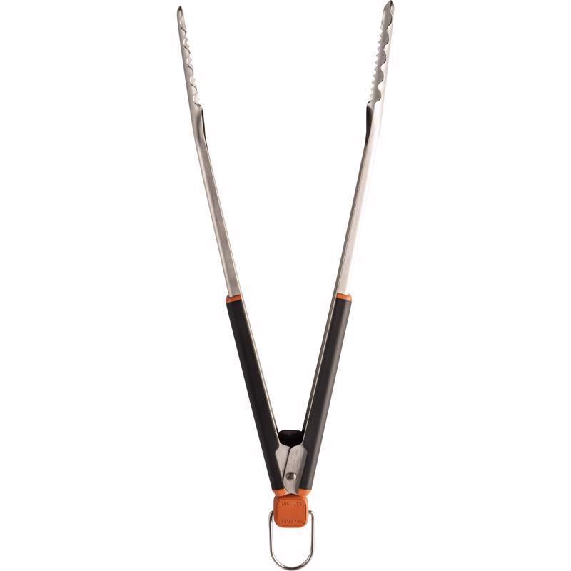 Traeger Stainless Steel Black Grill Tongs