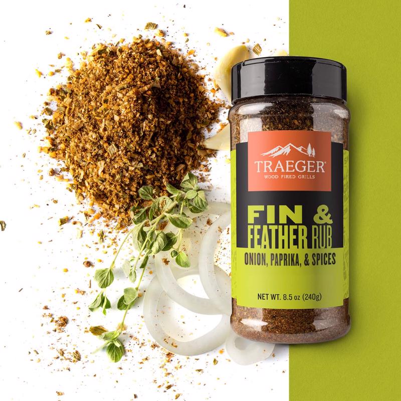 Traeger Fin & Feather BBQ Rub 8.5 oz