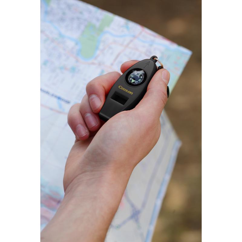 Coghlan's Black Whistle 6.875 in. H X 4.00 in. W X 0.75 in. L