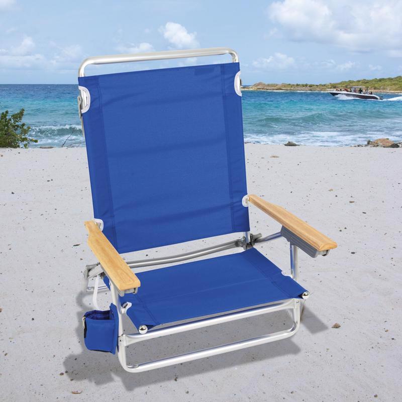 Rio Brands 5-Position Assorted Beach Chair