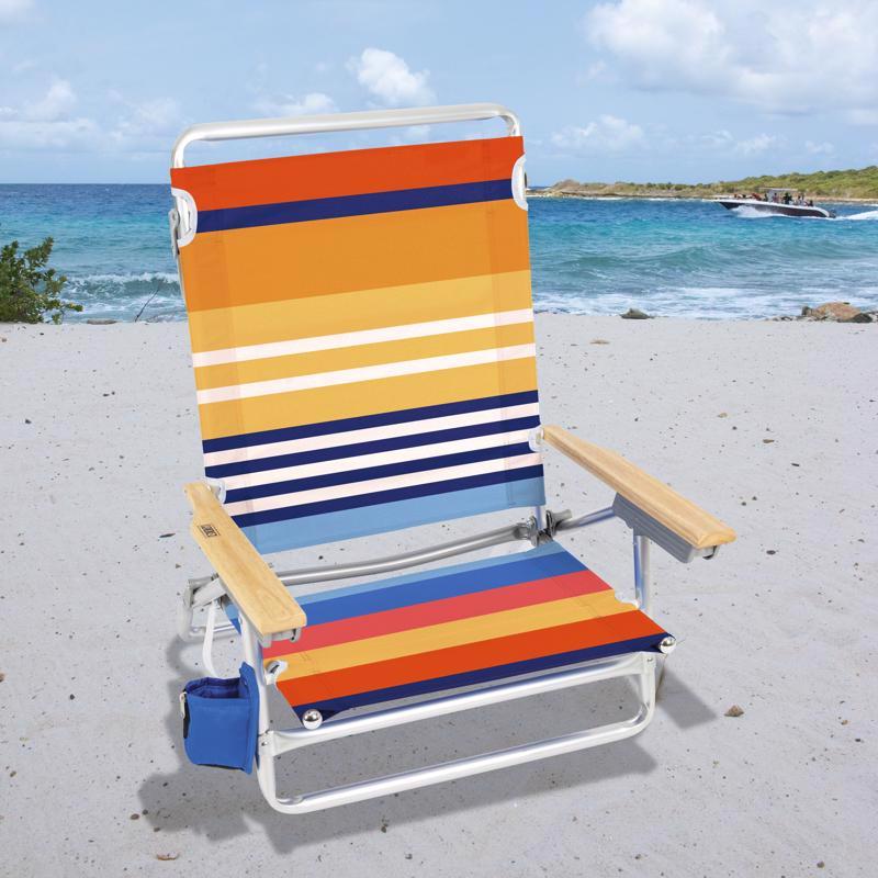 Rio Brands 5-Position Assorted Beach Chair