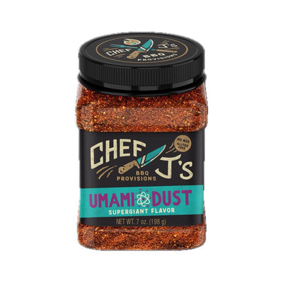 Chef J's BBQ Provisions Umami Dust BBQ Rub 7 oz
