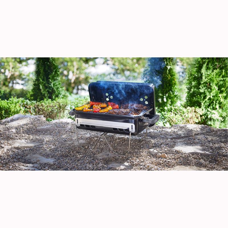 Weber 21 in. Go-Anywhere Charcoal Grill Black