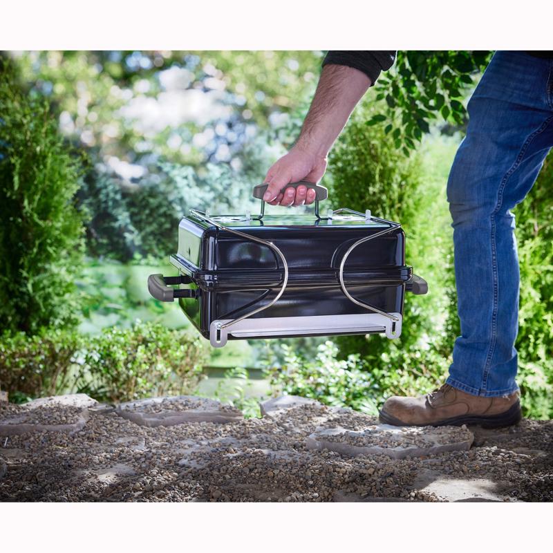 Weber 21 in. Go-Anywhere Charcoal Grill Black