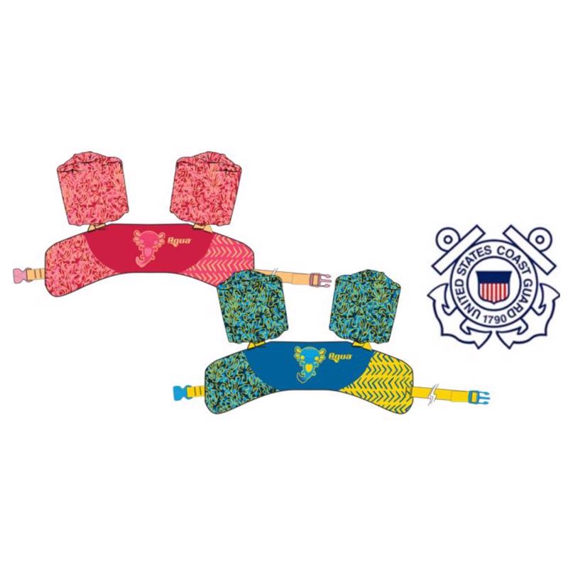 Aqua Swim Tadpole Assorted Fabric/Mesh Swimming Arm Bands