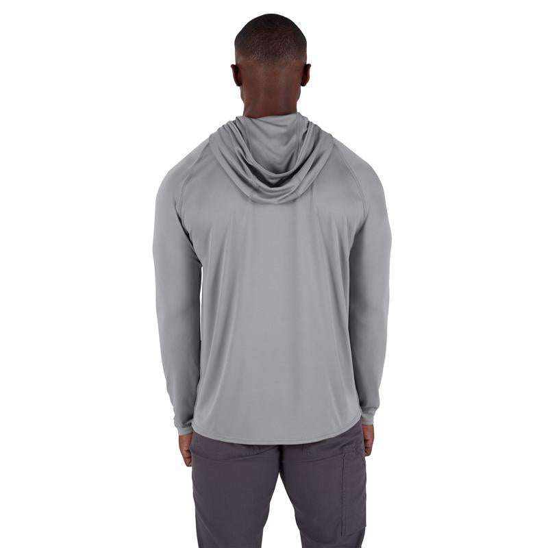 Milwaukee Workskin XXL Long Sleeve Men's Hooded Gray Hooded Sweatshirt