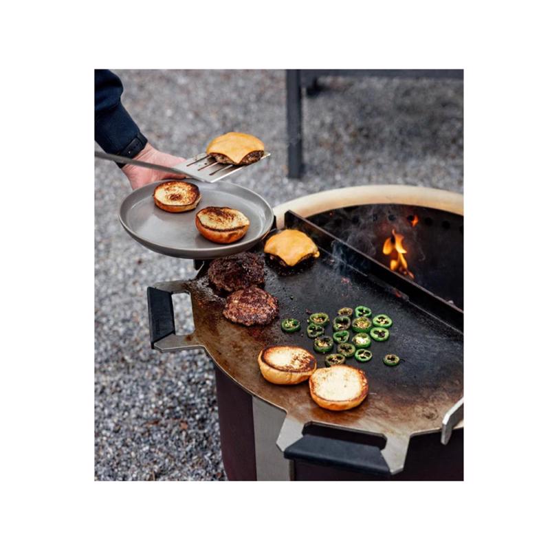 Breeo X Series 24 Carbon Steel Flat Grill Topper 24.25 in. L