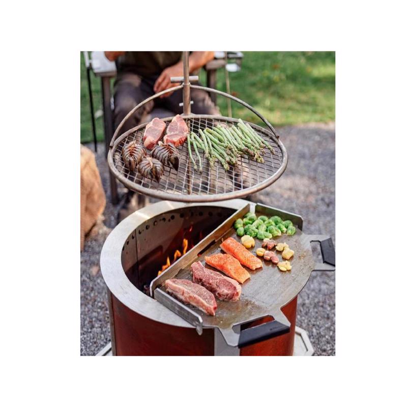 Breeo X Series 24 Carbon Steel Flat Grill Topper 24.25 in. L